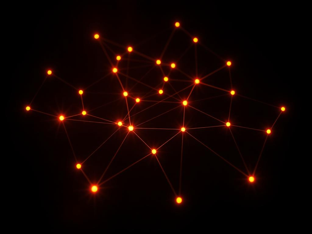 A luminous ember-orange seed of light launching upward through deep black space, leaving fiery trails reaching outward.